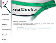 Tablet Screenshot of naehspass.ch